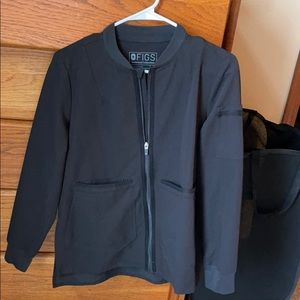 figs scrub jacket